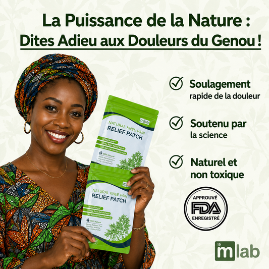 FlexiKnee Patchs Naturels Contre Les Douleurs Du Genou