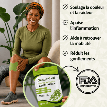 GentleKnee Patchs Naturels Contre Les Douleurs Du Genou